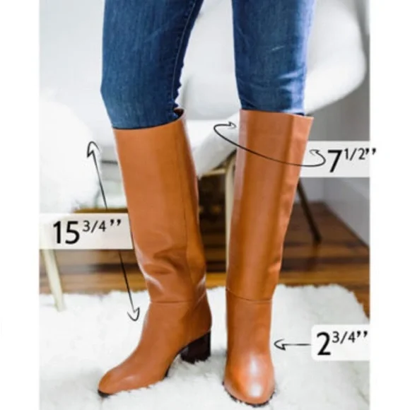 J. Crew Camel Heeled Boots - Picture 2 of 11